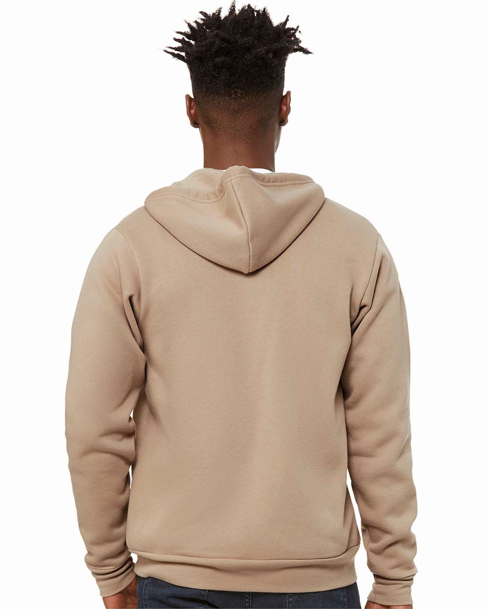 Bella Canvas Hoodie Bella+Canvas 3739 Unisex Sponge Fleece Full-Zip Hoodie Sweatshirt