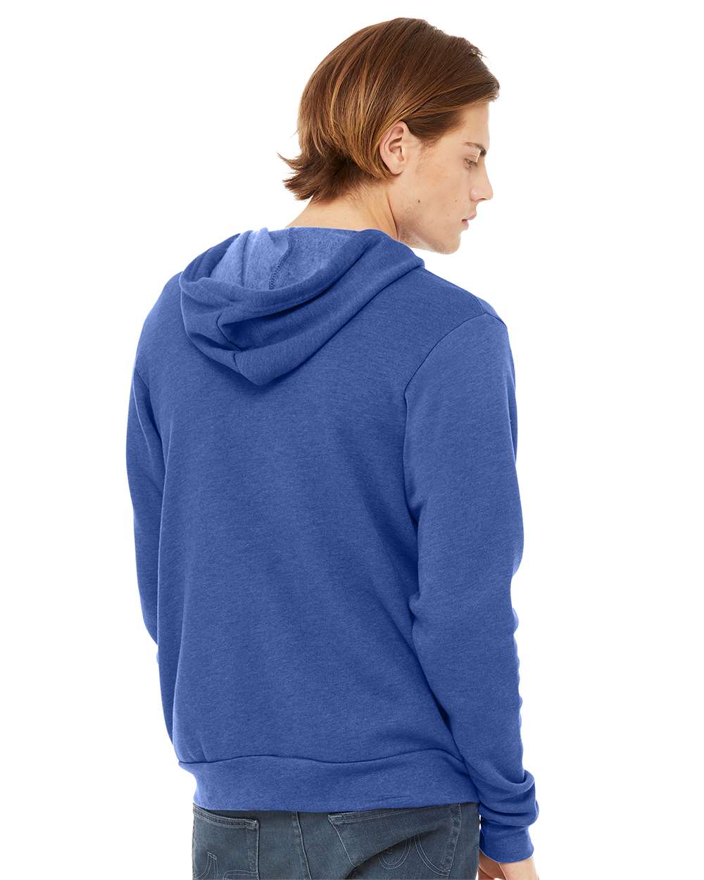 Bella Canvas Hoodie Bella+Canvas 3739 Unisex Sponge Fleece Full-Zip Hoodie Sweatshirt