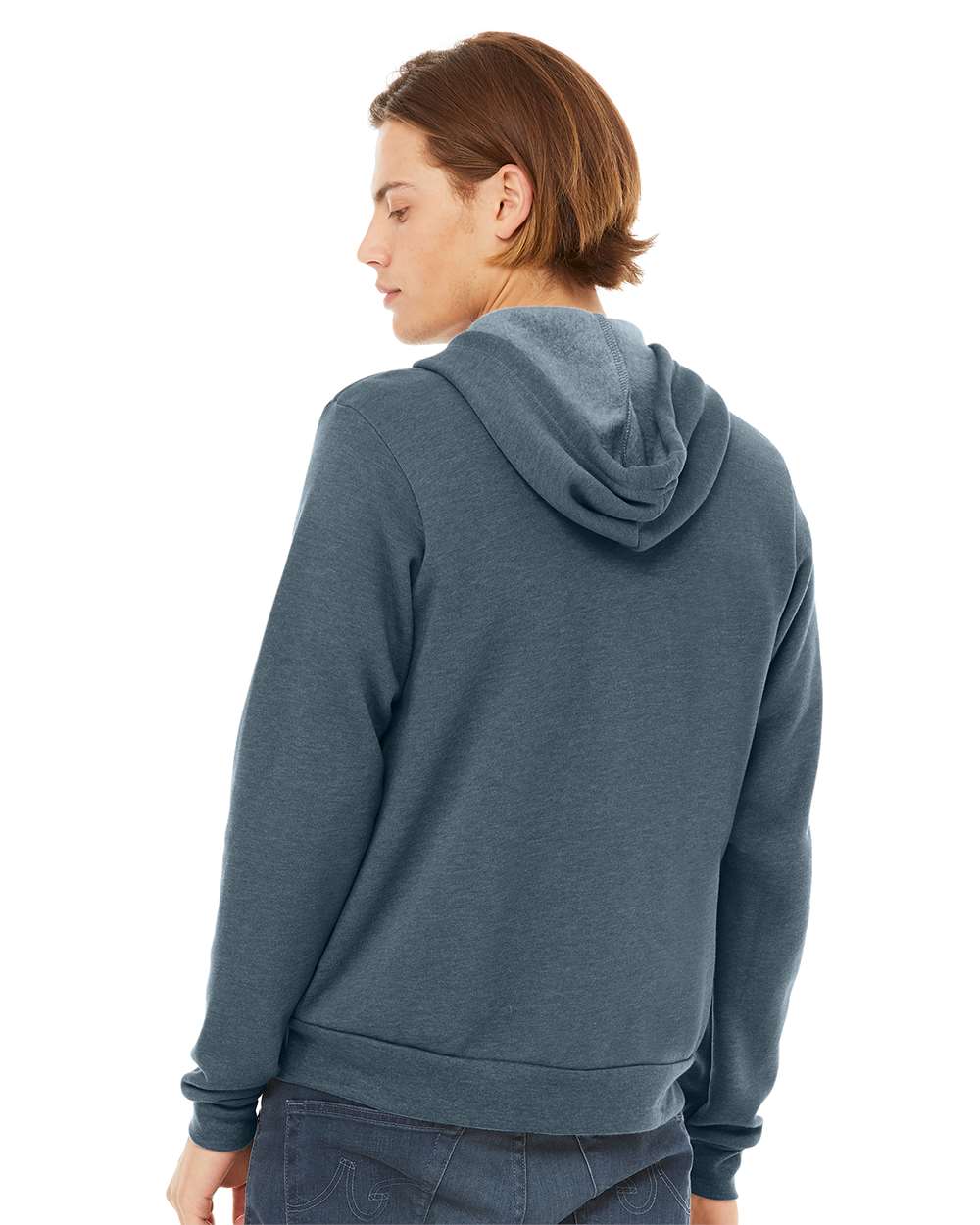 Bella Canvas Hoodie Bella+Canvas 3739 Unisex Sponge Fleece Full-Zip Hoodie Sweatshirt