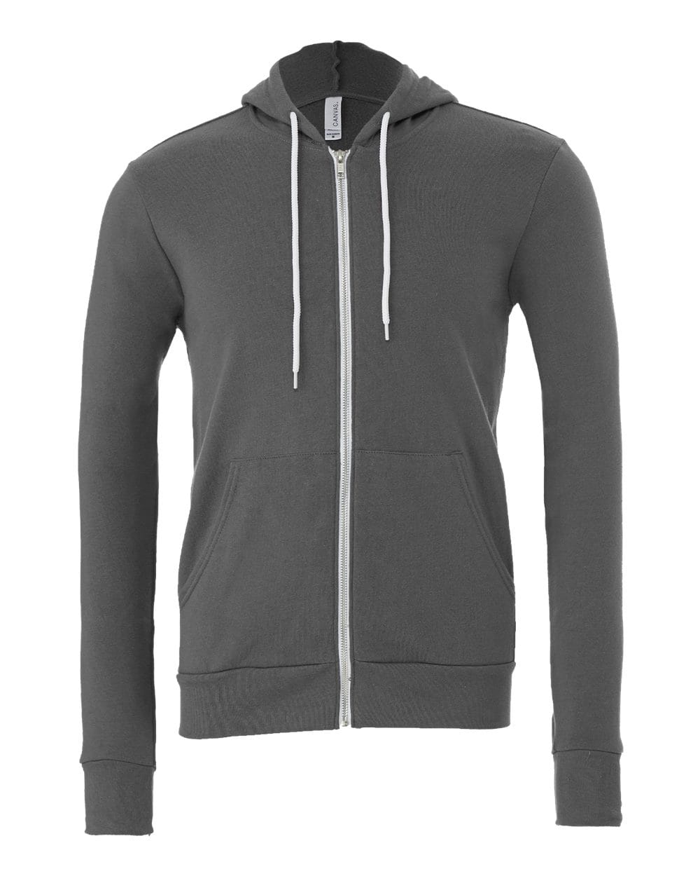 Bella Canvas Hoodie Bella+Canvas 3739 Unisex Sponge Fleece Full-Zip Hoodie Sweatshirt