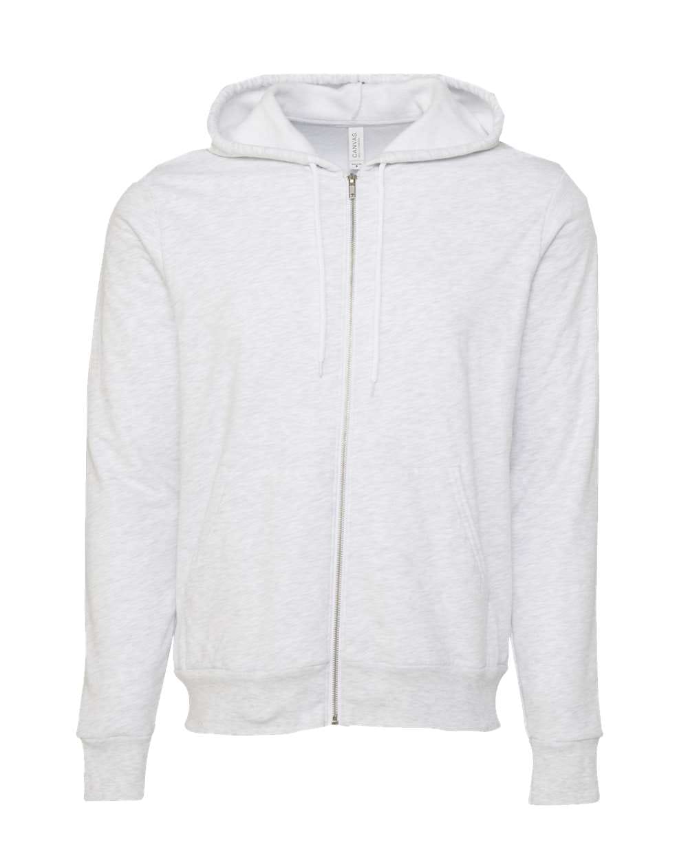 Bella Canvas Hoodie Bella+Canvas 3739 Unisex Sponge Fleece Full-Zip Hoodie Sweatshirt