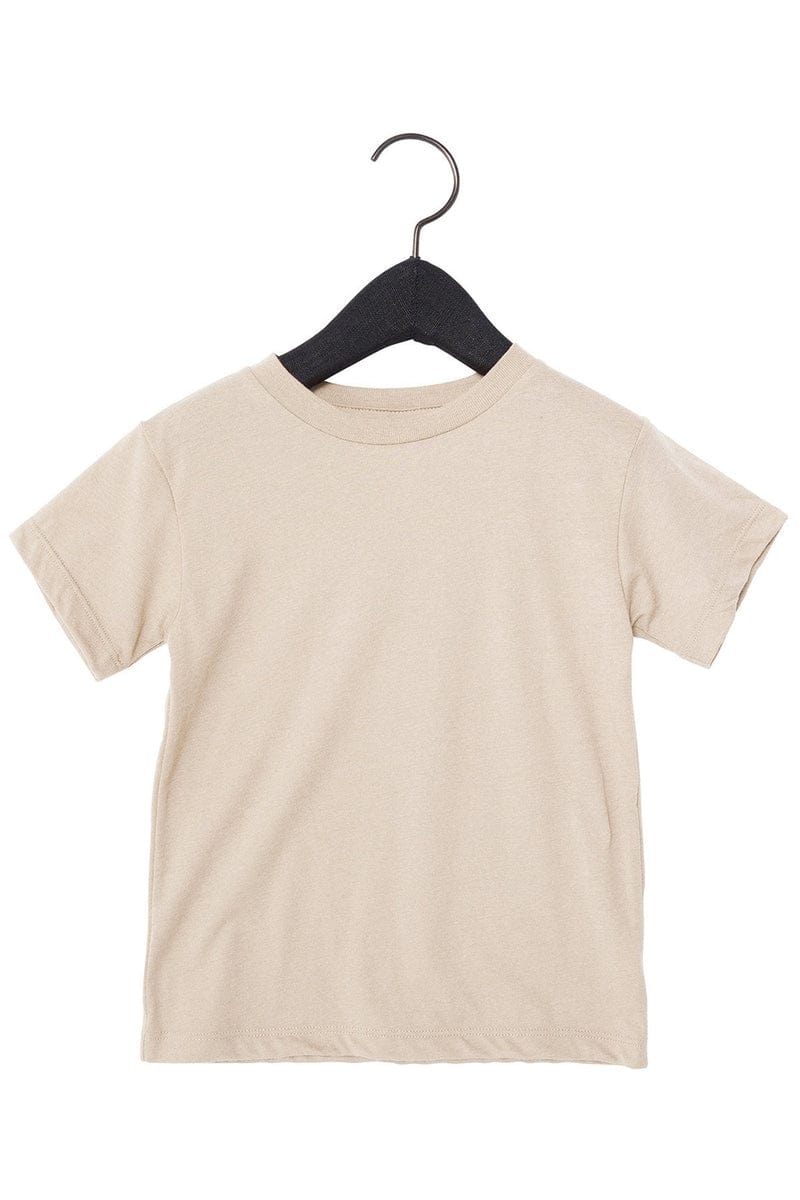 Bella Canvas Infant/Toddler 2T / Heather Dust Bella + Canvas 3001T: Wholesale Toddler T-Shirts