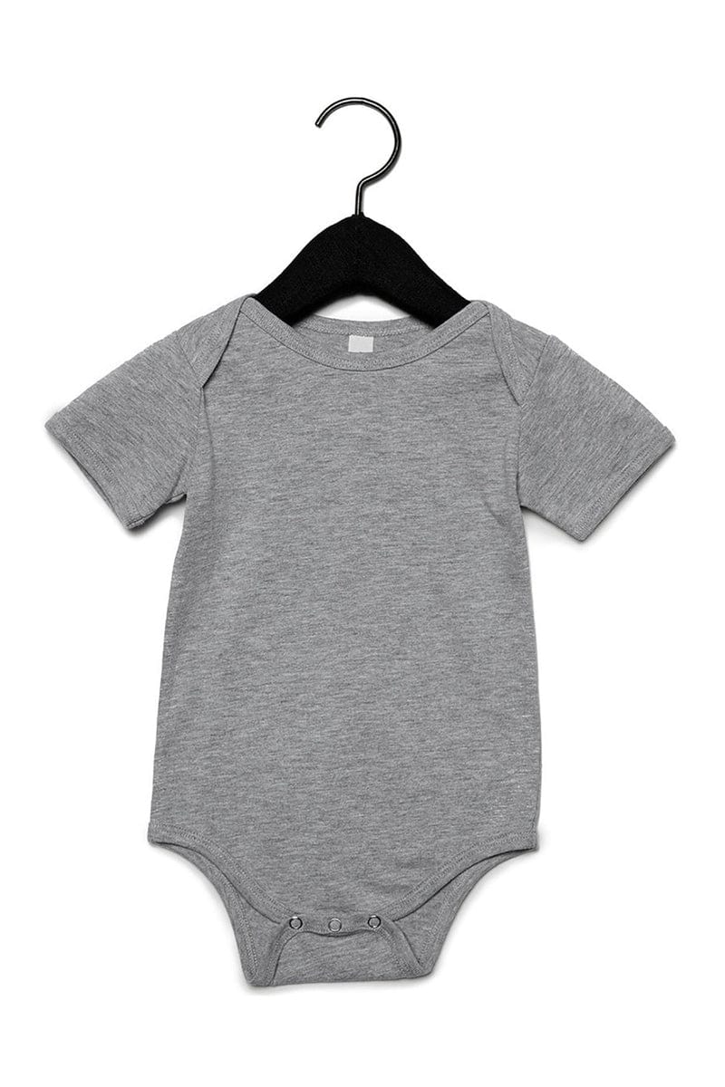Bella Canvas Infant/Toddler 3-6MOS / Athletic Heather Bella+Canvas 100B: Infant Jersey One Piece