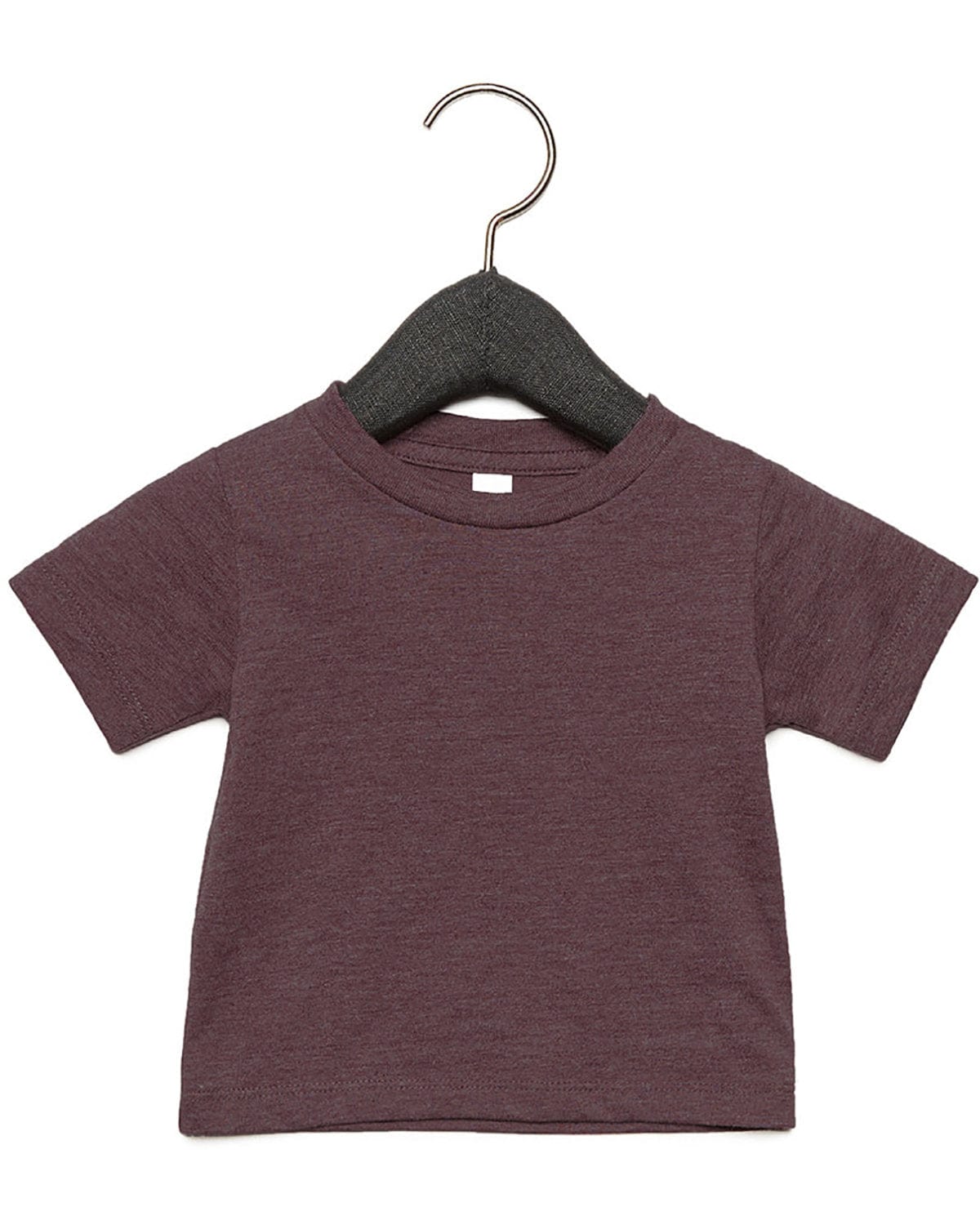 Bella Canvas Infant/Toddler 3-6MOS / Heather Maroon Bella + Canvas 3001B: Infant Short Sleeve T-Shirt