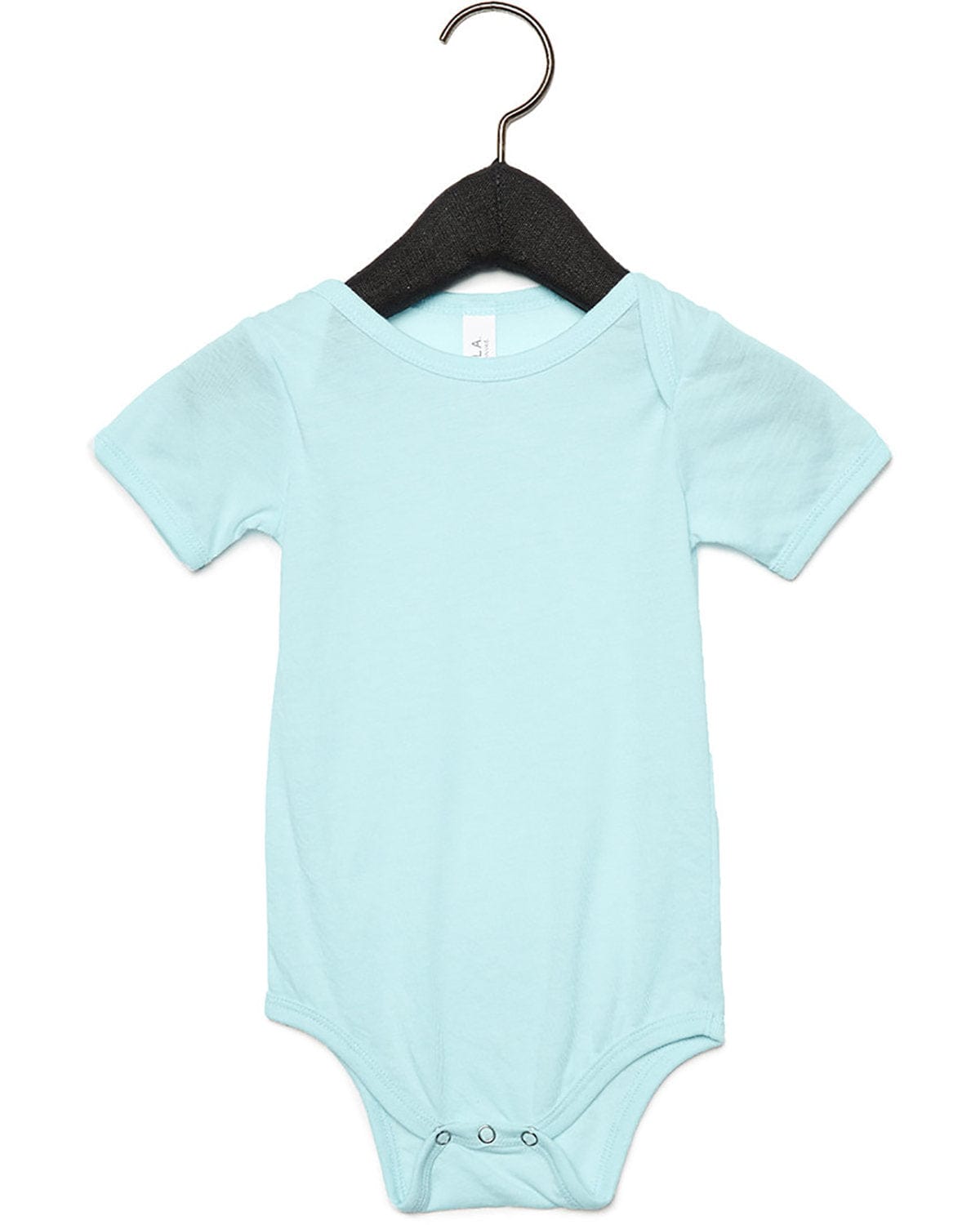 Bella Canvas Infant/Toddler 3-6MOS / Ice Blue Triblnd Bella + Canvas 134B: Infant Triblend Short Sleeve One-Piece