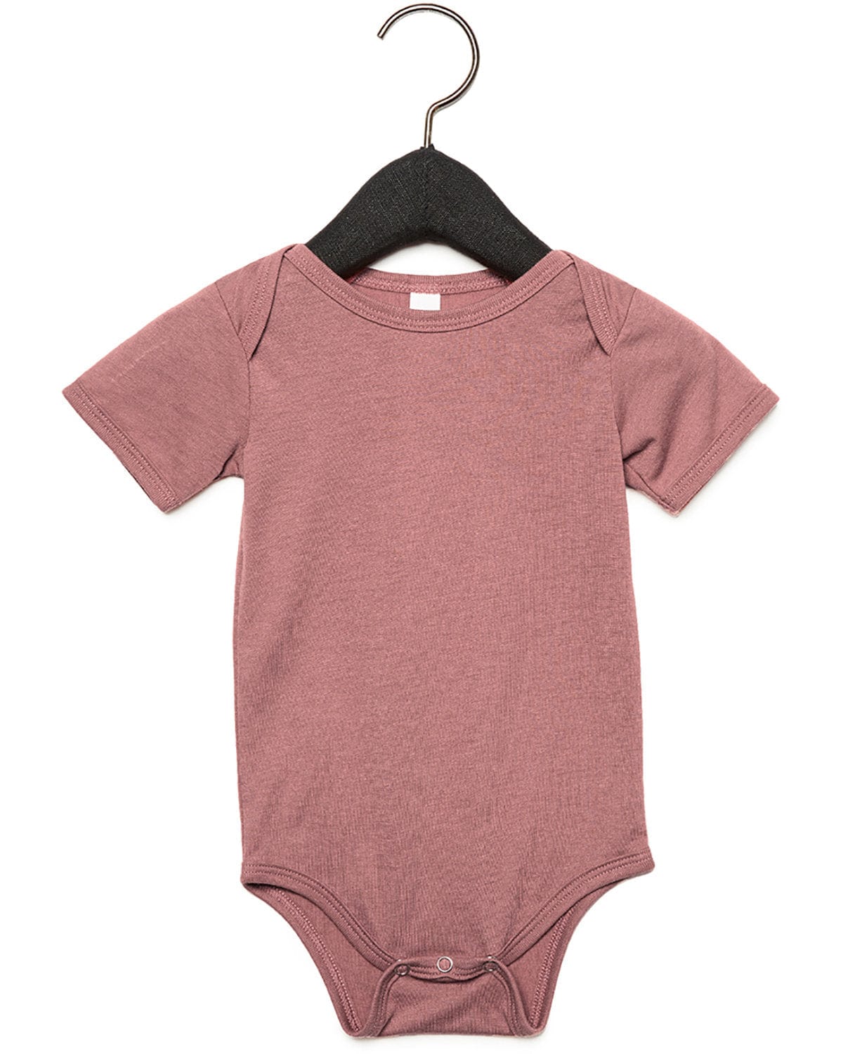Bella Canvas Infant/Toddler 3-6MOS / Mauve Triblend Bella + Canvas 134B: Infant Triblend Short Sleeve One-Piece