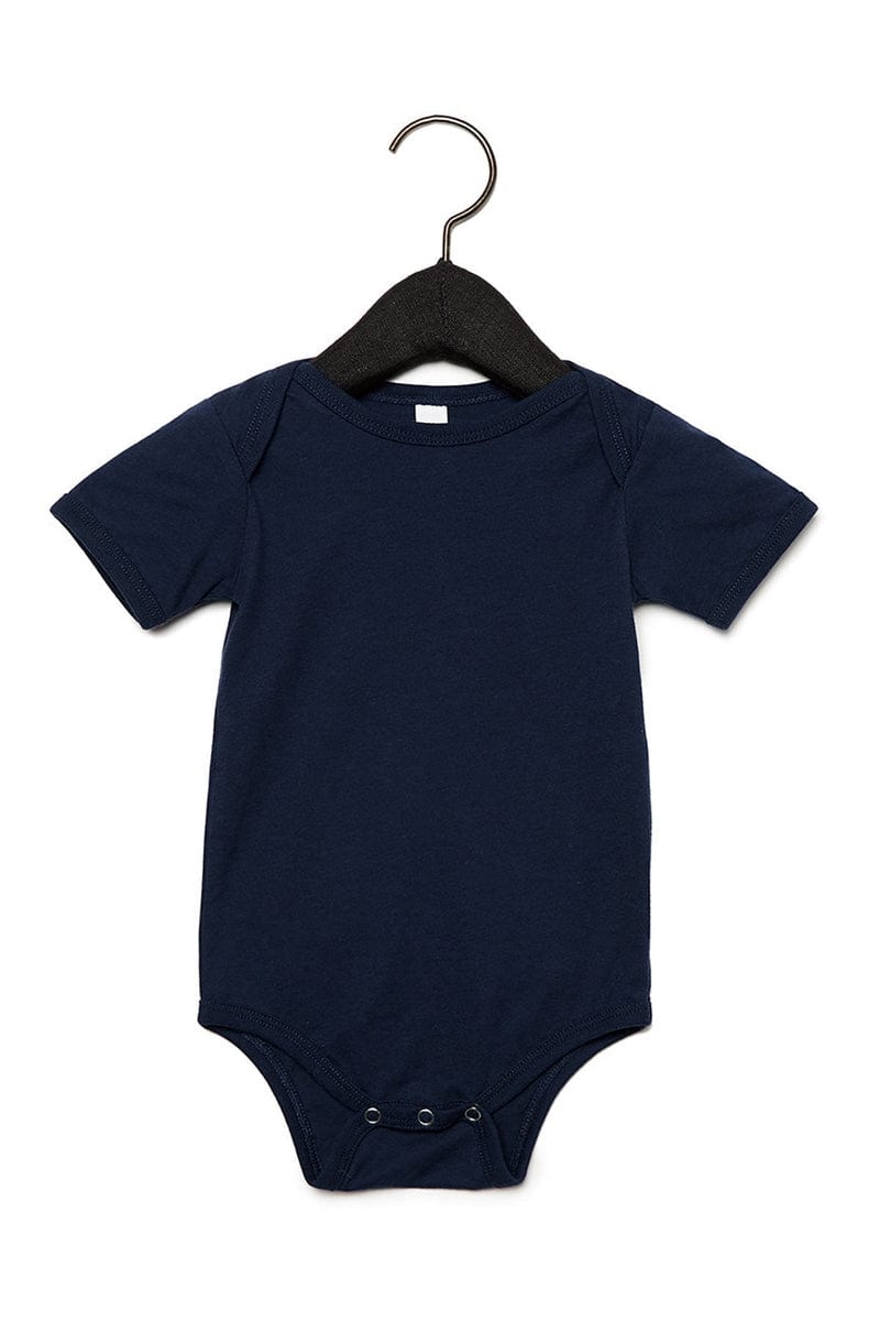 Bella Canvas Infant/Toddler 3-6MOS / Navy Bella+Canvas 100B: Infant Jersey One Piece