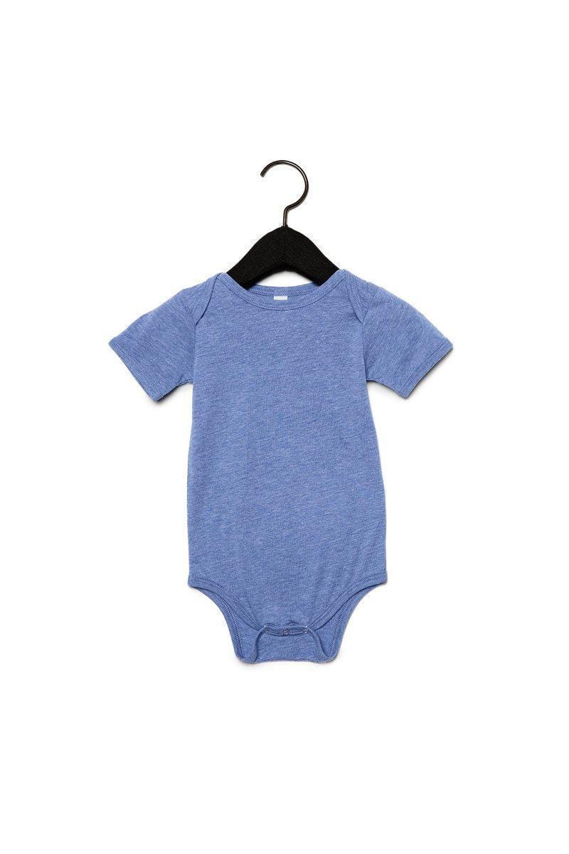Bella Canvas Infant/Toddler Bella + Canvas 134B: Infant Triblend Short Sleeve One-Piece