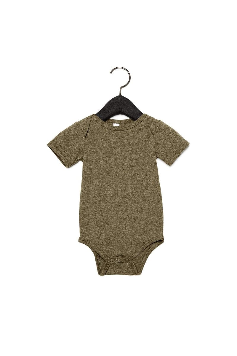 Bella Canvas Infant/Toddler Bella + Canvas 134B: Infant Triblend Short Sleeve One-Piece