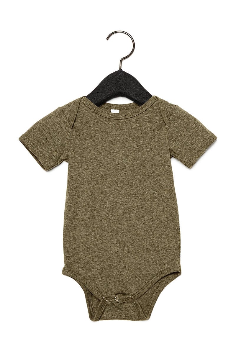 Bella Canvas Infant/Toddler Bella + Canvas 134B: Infant Triblend Short Sleeve One-Piece