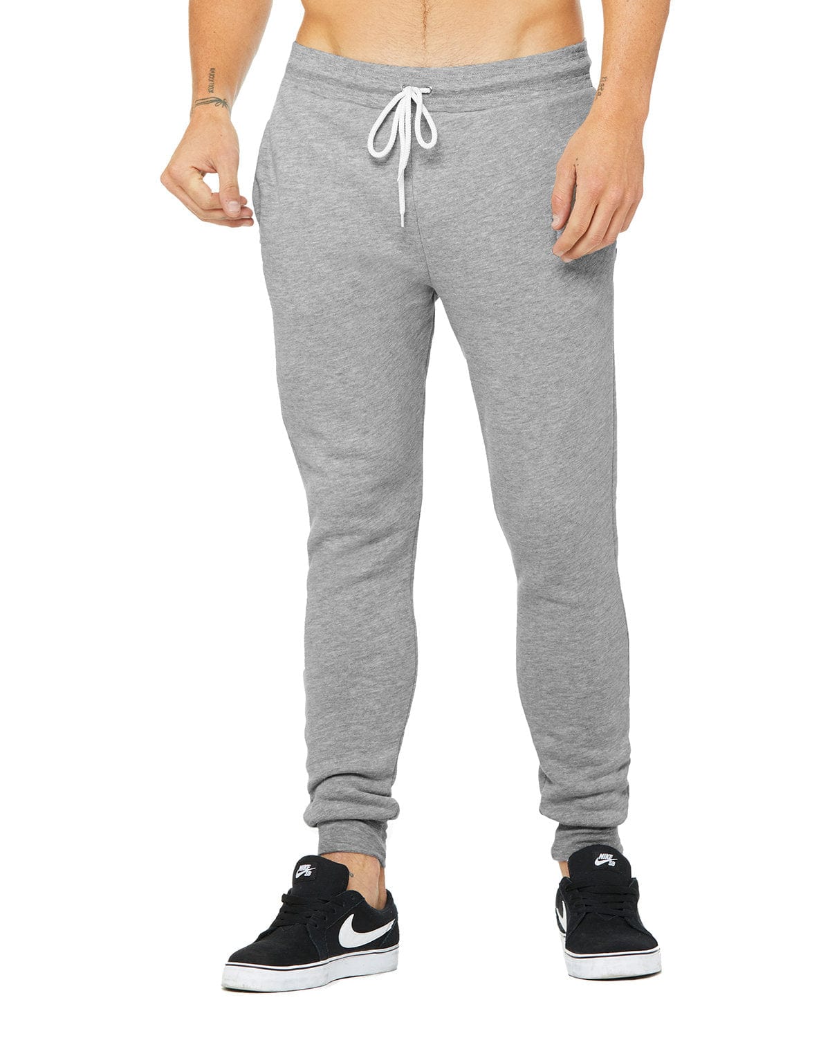 Bella Canvas Pants XS / Athletic Heather Bella+Canvas 3727: Unisex Jogger Sweatpant