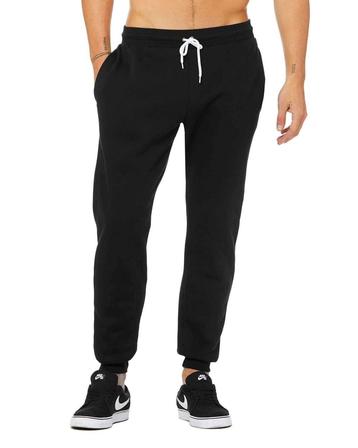 Bella Canvas Pants XS / Black Bella+Canvas 3727: Unisex Jogger Sweatpant
