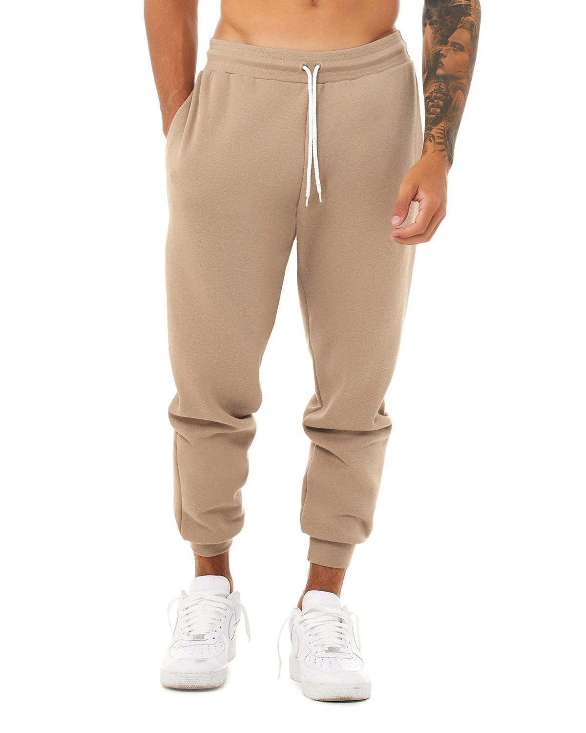 Bella Canvas Pants XS / Tan Bella+Canvas 3727: Unisex Jogger Sweatpant