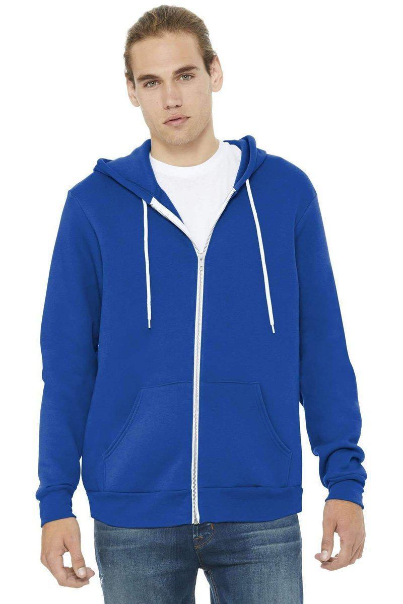 Bella Canvas Sweatshirts/Fleece Bella+Canvas 3739: Unisex Sponge Fleece Full-Zip Hoodie