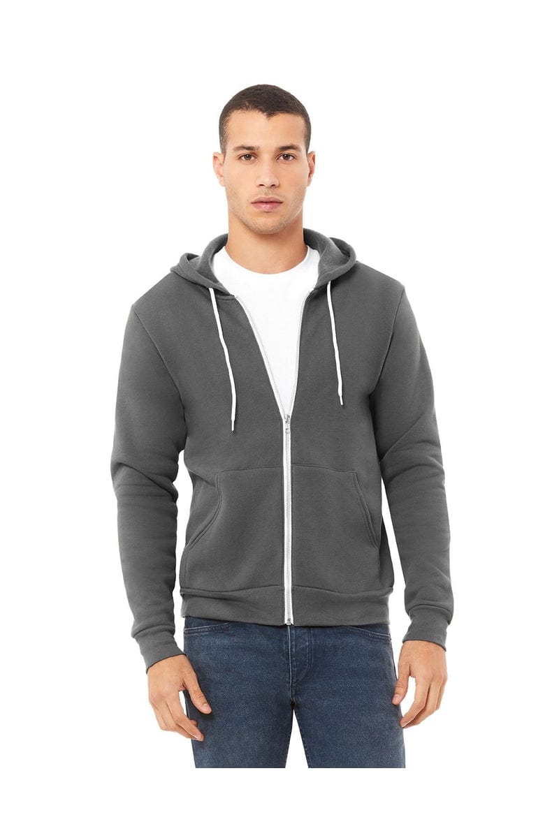 Bella Canvas Sweatshirts/Fleece Bella+Canvas 3739: Unisex Sponge Fleece Full-Zip Hoodie