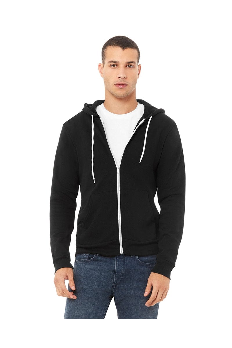 Bella Canvas Sweatshirts/Fleece Bella+Canvas 3739: Unisex Sponge Fleece Full-Zip Hoodie