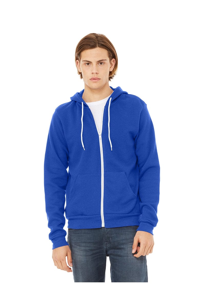 Bella Canvas Sweatshirts/Fleece Bella+Canvas 3739: Unisex Sponge Fleece Full-Zip Hoodie