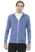 Bella Canvas Sweatshirts/Fleece Bella+Canvas 3939: Unisex Triblend Full-Zip Lightweight Hoodie