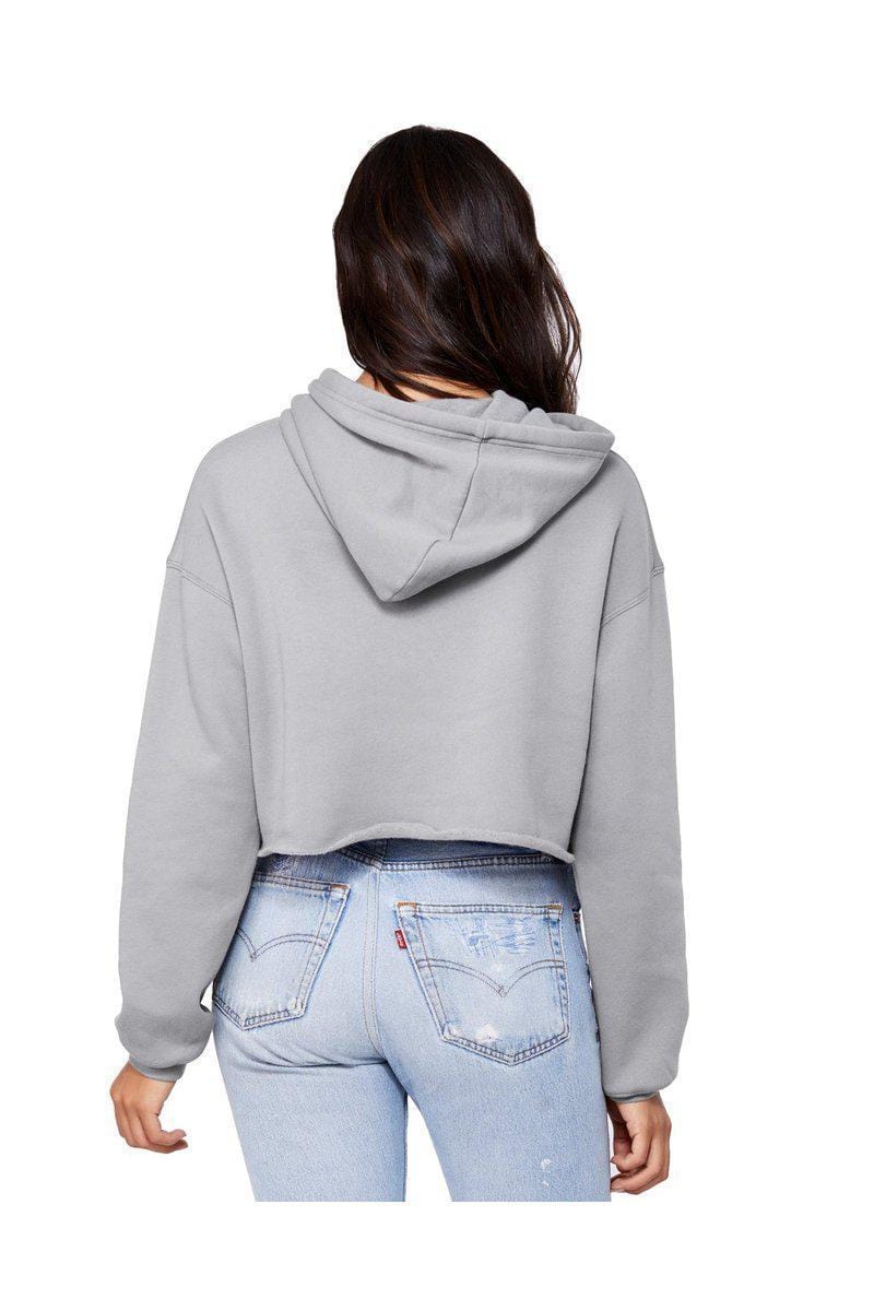 Bella Canvas Sweatshirts/Fleece Bella + Canvas B7502: Cropped Sweatshirt