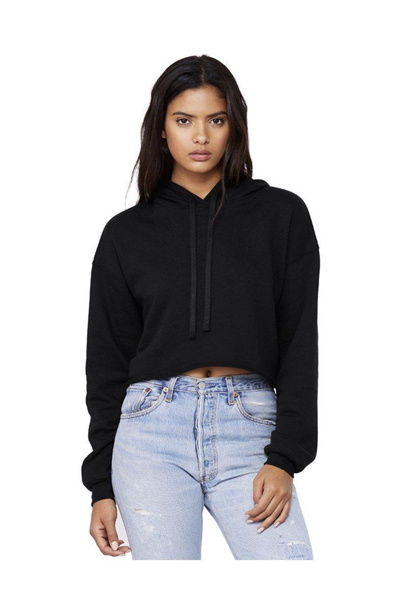 Bella Canvas Sweatshirts/Fleece Bella + Canvas B7502: Cropped Sweatshirt