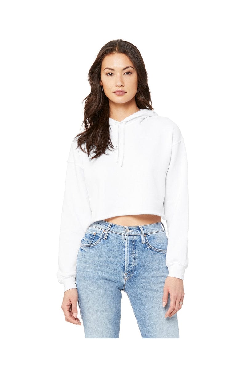 Bella Canvas Sweatshirts/Fleece Bella + Canvas B7502: Cropped Sweatshirt