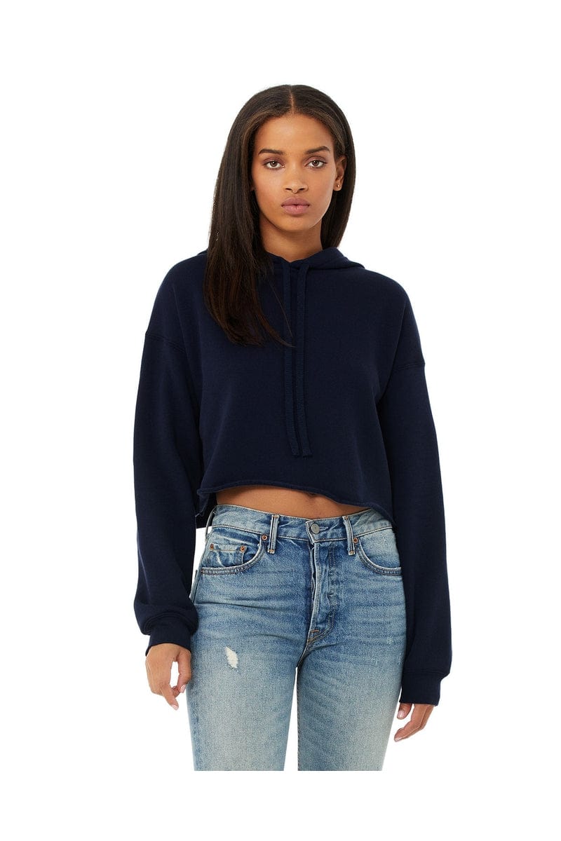 Bella Canvas Sweatshirts/Fleece Bella + Canvas B7502: Cropped Sweatshirt