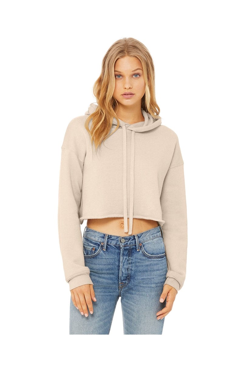 Bella Canvas Sweatshirts/Fleece Bella + Canvas B7502: Cropped Sweatshirt