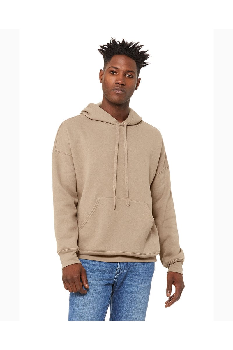 Bella Canvas Sweatshirts/Fleece XS / Tan Bella Canvas 3729: Unisex Sponge Fleece Pullover DTM Hoodie