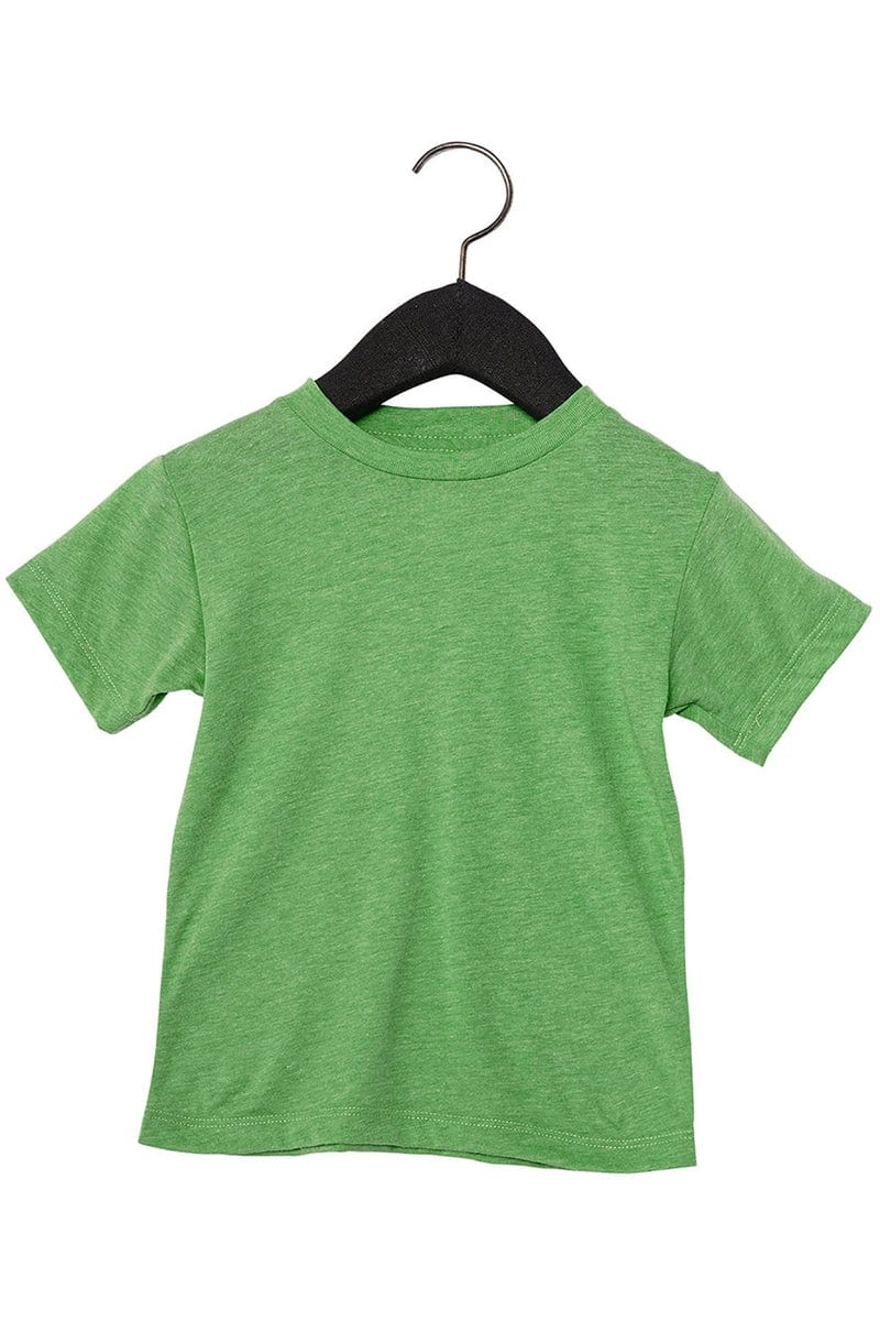 Bella Canvas T-Shirts 2T / Green Triblend Bella+Canvas 3413T: Toddler Triblend T-Shirt