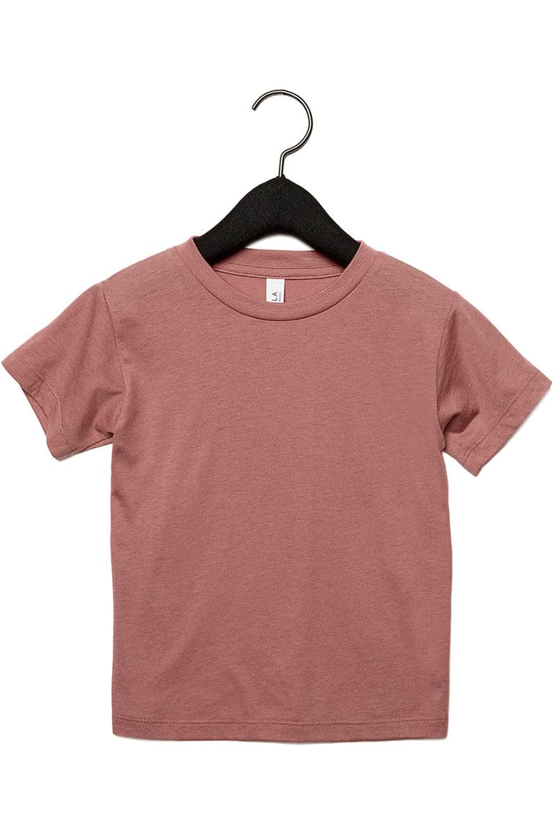 Bella Canvas T-Shirts 2T / Mauve Triblend Bella+Canvas 3413T: Toddler Triblend T-Shirt