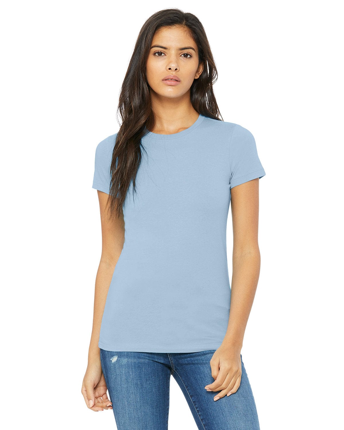 Bella Canvas T-Shirts 2XL / Baby Blue Bella+Canvas 6004: Ladies' The Favorite T-Shirt