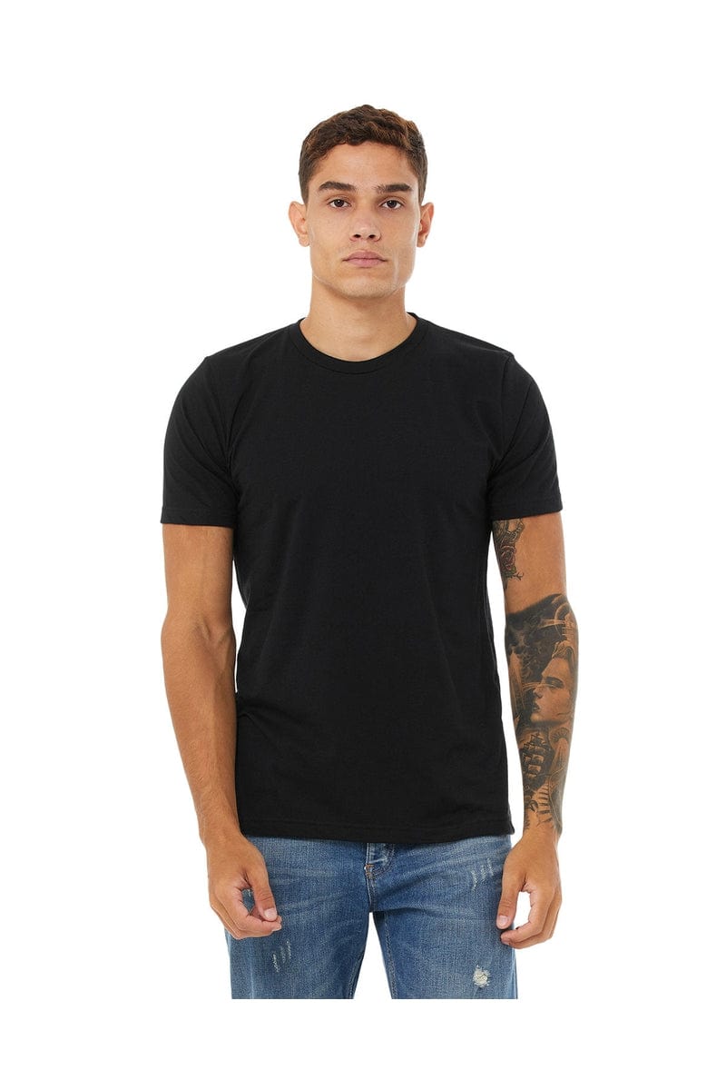 Bella Canvas T-Shirts 2XL / Black Bella+Canvas 3650:  Unisex Poly-Cotton Short-Sleeve T‑Shirt