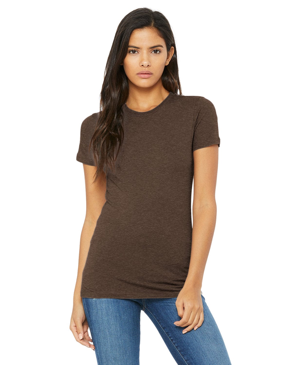 Bella Canvas T-Shirts 2XL / Heather Brown Bella+Canvas 6004: Ladies' The Favorite T-Shirt