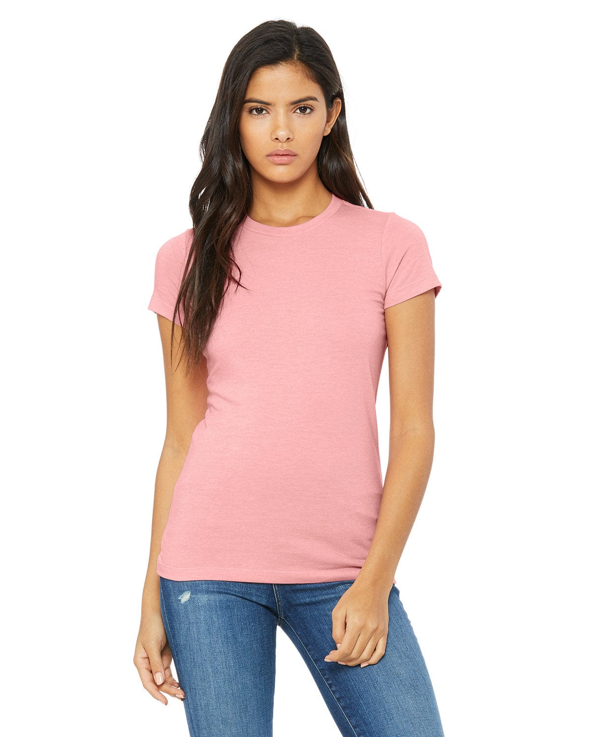 Bella Canvas T-Shirts 2XL / Pink Bella+Canvas 6004: Ladies' The Favorite T-Shirt