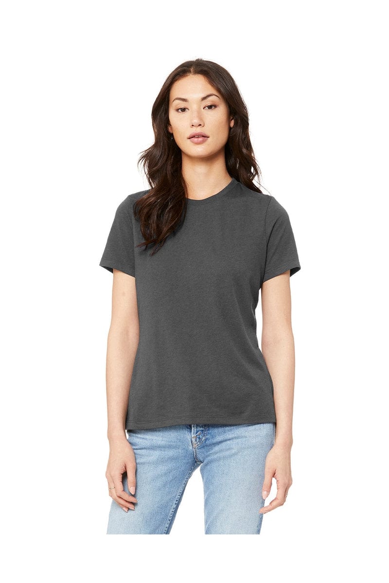 Bella Canvas T-Shirts 3XL / Asphalt Bella+Canvas B6400: Ladies' Relaxed Jersey Short-Sleeve T-Shirt