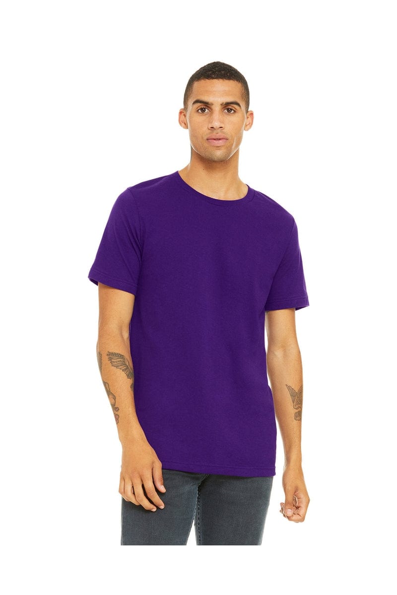 Bella Canvas T-Shirts 4XL / Team Purple Bella+Canvas 3001C: Unisex Jersey T-Shirt