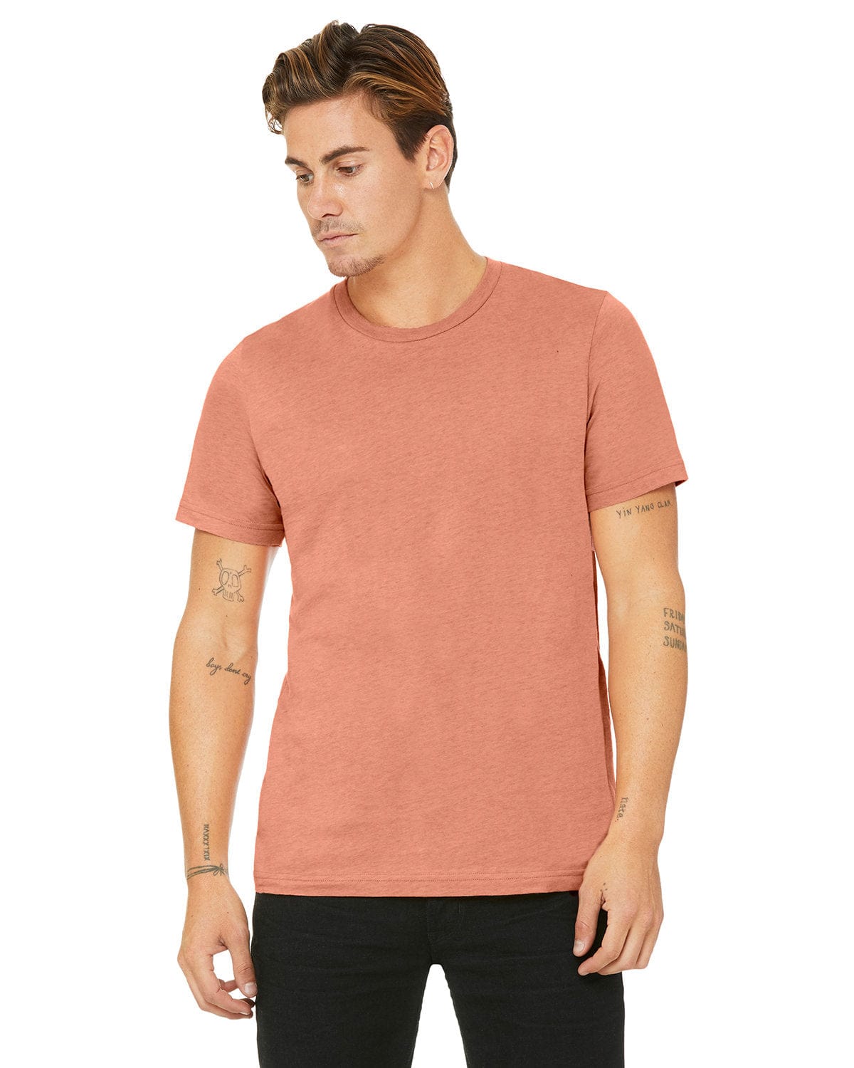 Bella Canvas T-Shirts Bella+Canvas 3001CVC: Unisex Heather CVC T-Shirt