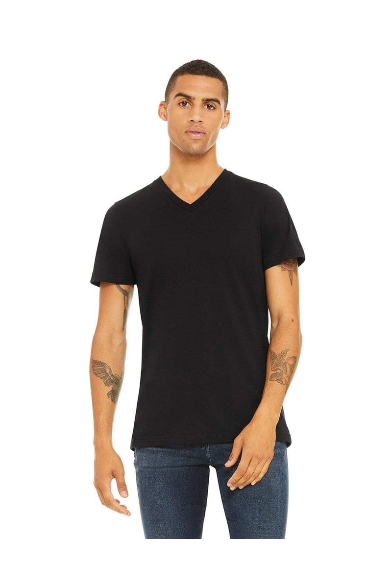 Bella Canvas T-Shirts Bella+Canvas 3005: Unisex Jersey Short-Sleeve V-Neck T‑Shirt