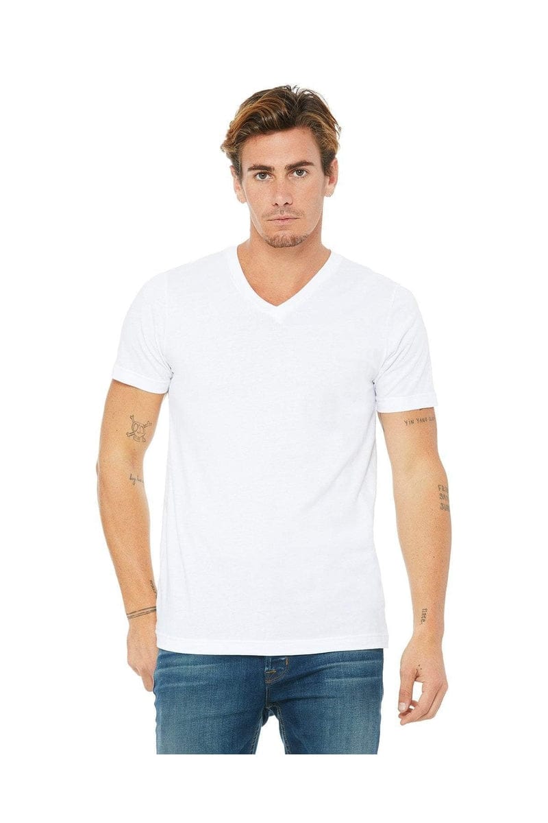 Bella Canvas T-Shirts Bella+Canvas 3005: Unisex Jersey Short-Sleeve V-Neck T‑Shirt