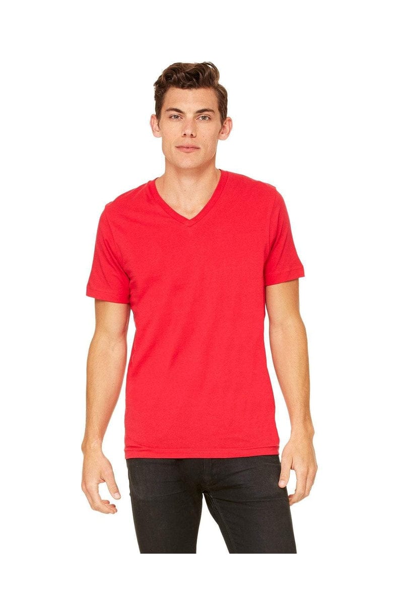 Bella Canvas T-Shirts Bella+Canvas 3005: Unisex Jersey Short-Sleeve V-Neck T‑Shirt