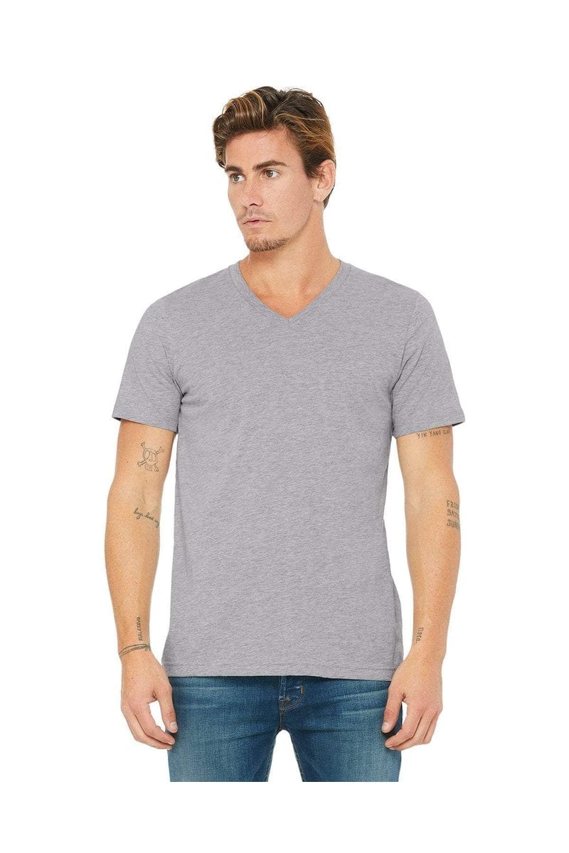 Bella Canvas T-Shirts Bella+Canvas 3005: Unisex Jersey Short-Sleeve V-Neck T‑Shirt