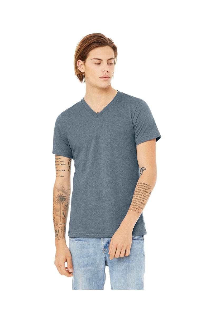 Bella Canvas T-Shirts Bella+Canvas 3005: Unisex Jersey Short-Sleeve V-Neck T‑Shirt