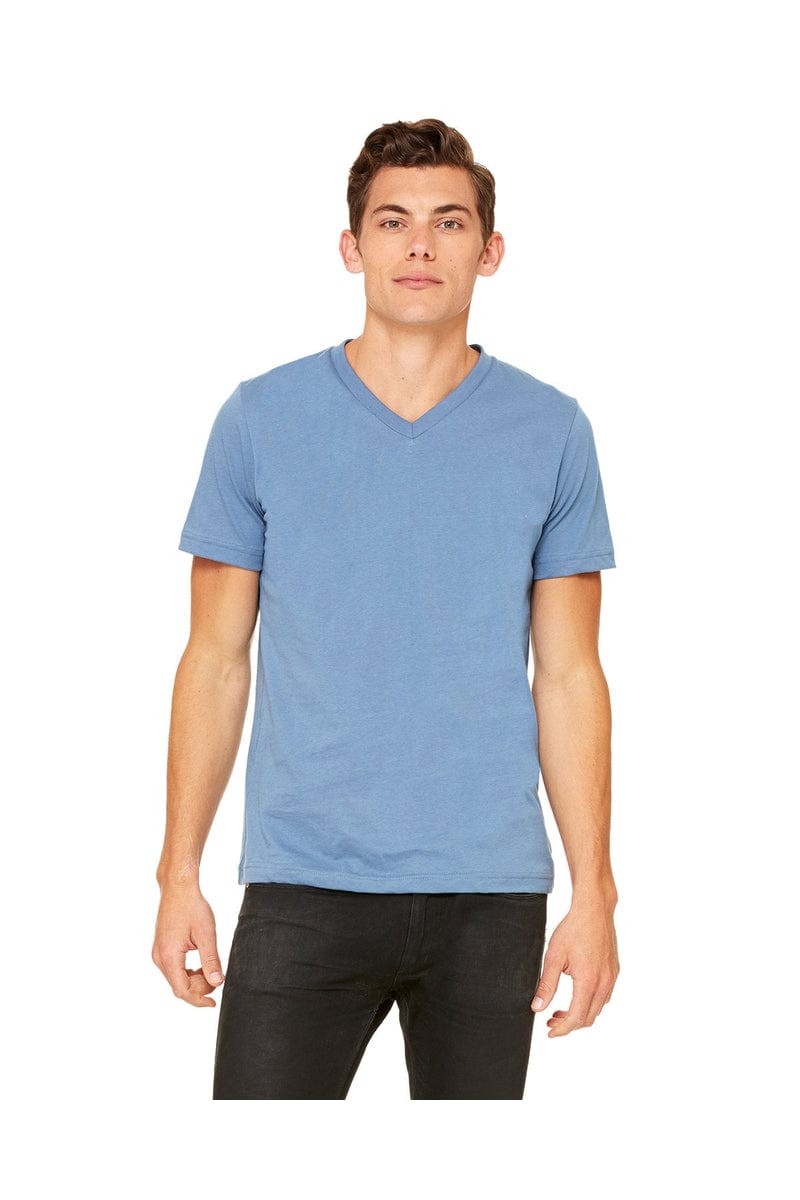 Bella Canvas T-Shirts Bella+Canvas 3005: Unisex Jersey Short-Sleeve V-Neck T‑Shirt