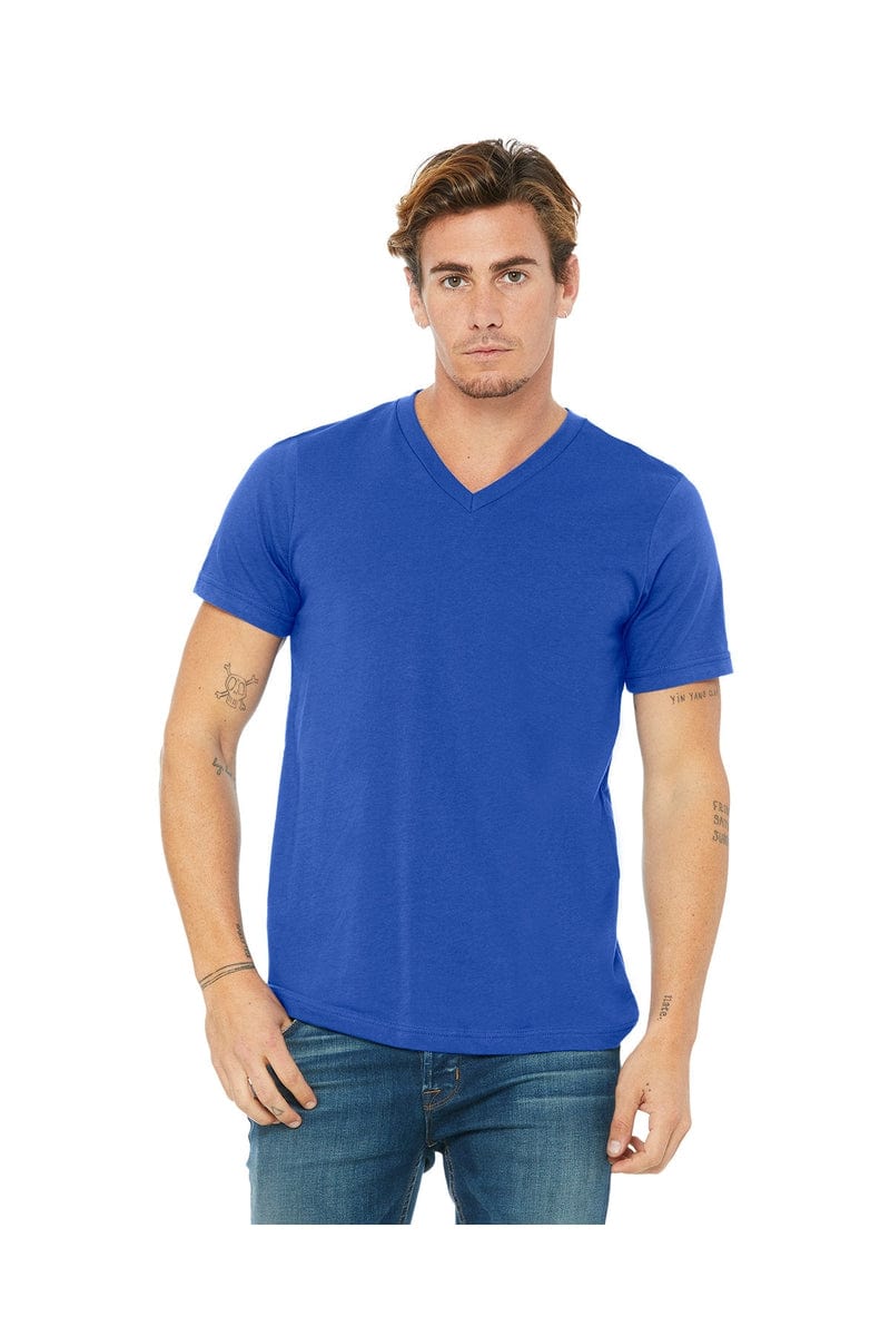 Bella Canvas T-Shirts Bella+Canvas 3005: Unisex Jersey Short-Sleeve V-Neck T‑Shirt