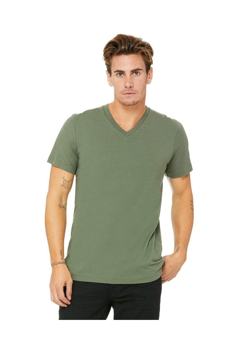 Bella Canvas T-Shirts Bella+Canvas 3005: Unisex Jersey Short-Sleeve V-Neck T‑Shirt