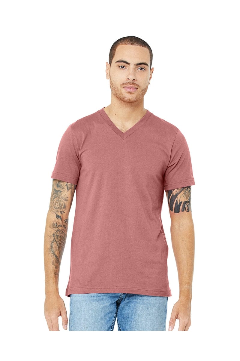 Bella Canvas T-Shirts Bella+Canvas 3005: Unisex Jersey Short-Sleeve V-Neck T‑Shirt