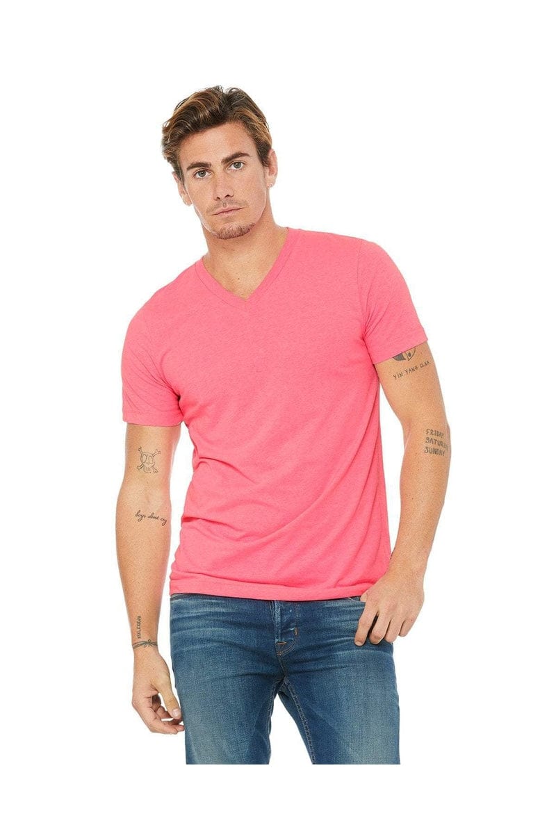 Bella Canvas T-Shirts Bella+Canvas 3005: Unisex Jersey Short-Sleeve V-Neck T‑Shirt