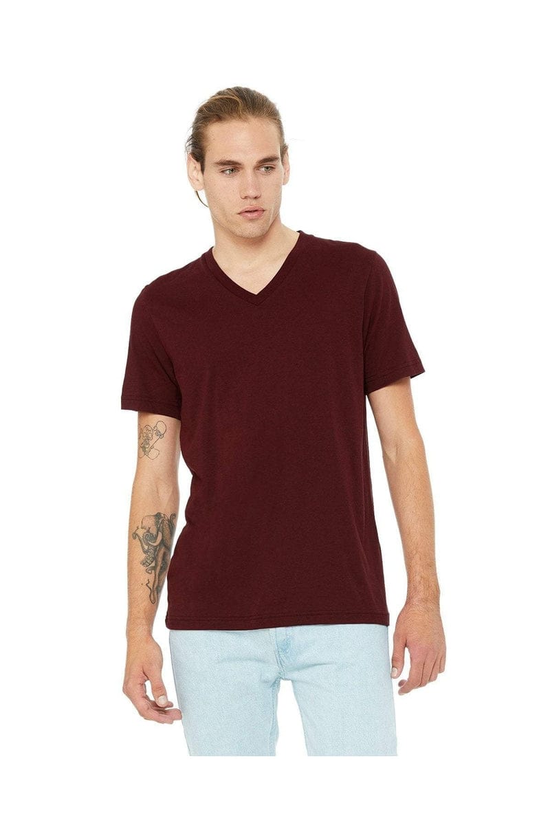 Bella Canvas T-Shirts Bella+Canvas 3005: Unisex Jersey Short-Sleeve V-Neck T‑Shirt