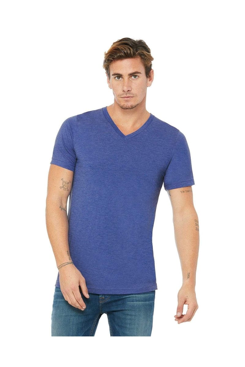 Bella Canvas T-Shirts Bella+Canvas 3005: Unisex Jersey Short-Sleeve V-Neck T‑Shirt