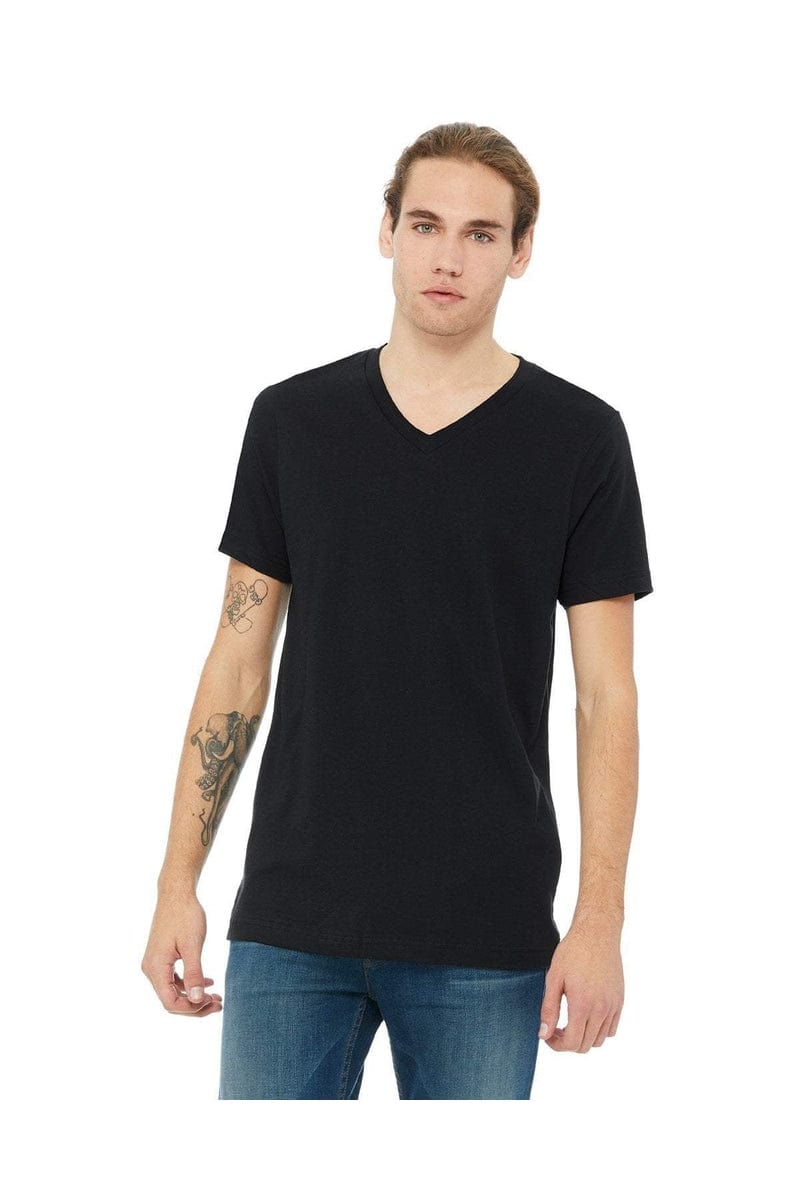 Bella Canvas T-Shirts Bella+Canvas 3005: Unisex Jersey Short-Sleeve V-Neck T‑Shirt